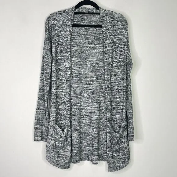 LOFT Knit Pocket Open Front Cardigan Women's Size XS - Picture 8 of 8